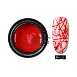 Gel UV / LED Soak Off RBAN NAIL Spider de 5ml Cod W1603 Rosu